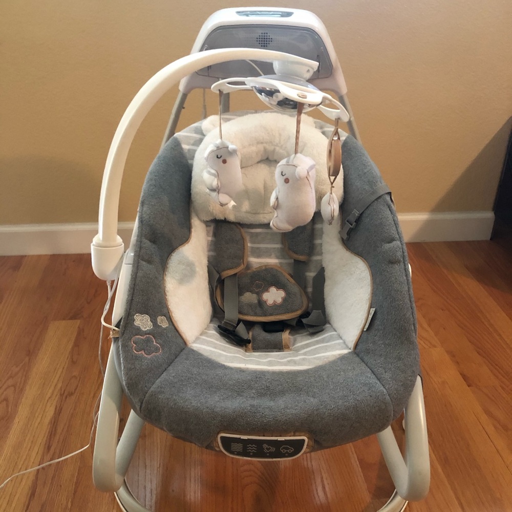 Ingenuity Boutique Collection Swing and Rocket